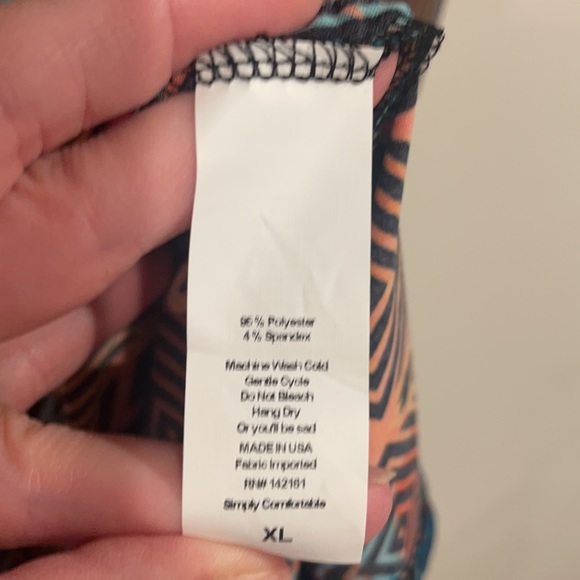 Lularoe Azure midi skirt size XL - Picture 3 of 3